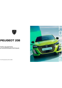 Prospectus Peugeot Consession Groupement Commercial Automobi : Peugeot 208