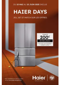 Prospectus Copra CALLIAN : Haier vous rembourse jusqu'à 200€