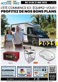 Prospectus Narbonne Accessoires CAEN - CARPIQUET : Catalogue promotionnel camping-car