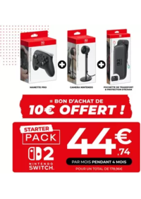 Prospectus Micromania SAINT AVOLD : Starter Pack Nintendo Offer