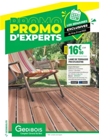 Prospectus Gedibois ALES : Promos d'experts