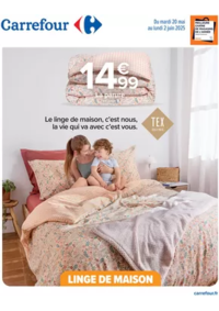 Prospectus Carrefour HAZEBROUCK : LINGE DE MAISON