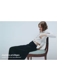 Prospectus Claudie Pierlot BIARRITZ  : JOURNÉES PRIVILÈGES JUSQU'À -40% SUR UNE SÉLECTION
