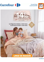 Prospectus Carrefour city : LINGE DE MAISON