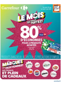 Prospectus Carrefour city Versailles : #LE MOIS À VOS MARQUES, PRÊTS, PARTEZ !