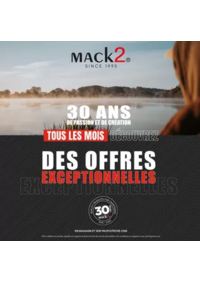 Prospectus Pacific Pêche CORBEIL ESSONNES : Ce mois-ci découvrez une NOUVELLE sélection de produits de la marque Mack2 à un prix EXCEPTIONNEL !