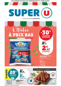 Prospectus Super U TROARN : Spécial Italie