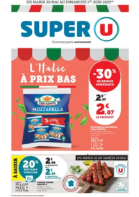 Prospectus Super U BRETEIL : Spécial Italie