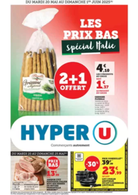 Prospectus Hyper U RUMILLY : Spécial Italie