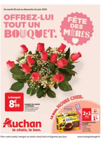 Prospectus Auchan CALAIS : Fête des mères : offrez-lui tout un bouquet