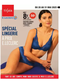 Prospectus E.Leclerc MARLY : RDV LINGERIE