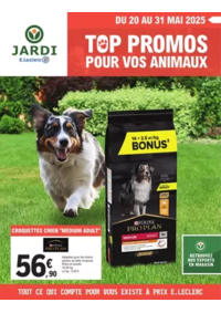 Prospectus Jardi E.Leclerc SAINTE EULALIE : Top promos pour vos animaux
