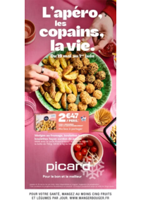 Prospectus Picard VERTOU : L'apéro, les copains, la vie
