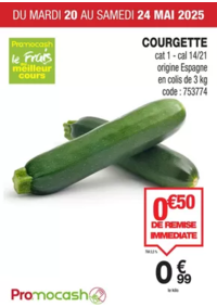 Prospectus Promocash La Farlède : Courgette