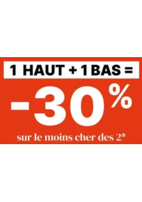 Prospectus Bonobo Portet Sur Garonne : 1 Haut + 1 Bas pour vous faire plaisir