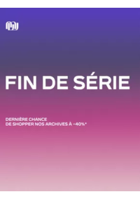 Prospectus Minelli Paris 33 AVENUE TERNES : Fin de série