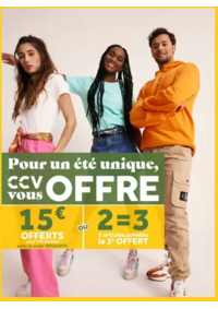 Prospectus CCV Besançon : Pour un été unique, CCV vous offre