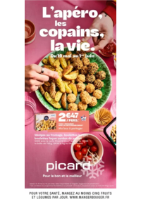 Prospectus Picard JEUXEY : L'apéro, les copains, la vie