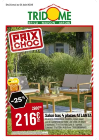 Prospectus Tridôme BOLLENE : Prix Choc