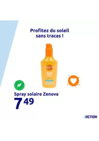 Prospectus Action Soissons - Vauxbuin : Protégez et prenez soin de votre peau avec notre gamme de produits Zenova