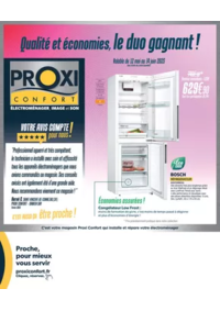 Prospectus Proxi Confort BETTON : Qualité et économies, le duo gagnant!