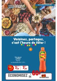 Prospectus CocciMarket LANNION : Voisinez, partagez, c'est l'heure de fêter !