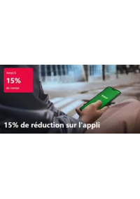 Prospectus Europcar St-Lazare Paris : Ce week-end, partez où vous voulez… avec jusqu’à 15 % de réduction sur votre véhicule via l’appli. L
