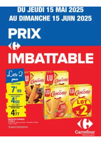 Prospectus Carrefour Carcassonne : Carrefour PRIX IMBATTABLE
