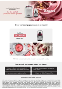 Prospectus Copra VILLEFRANCHE LAURAGAIS : Magimix vous offre un cadeau d'une valeur de 90€