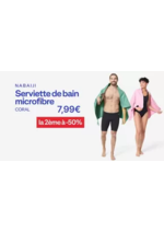 Prospectus DECATHLON : -50% sur la 2ème serviette microfibre