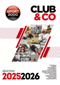 Prospectus Sport 2000 MONTGERON : CLUB & CO