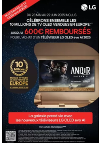 Prospectus BeDigital Saint-Jean-d'Illac : LG TV EVO AI 2025