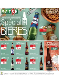 Prospectus Supermarchés Match Souffelweyersheim : Spécial BIÈRES