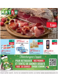 Prospectus Supermarchés Match Metz Rte de Lorry : C'EST TOUS LES JOURS LE MARCHÉ