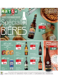 Prospectus Supermarchés Match Le Quesnoy : Spécial BIÈRES