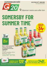 Prospectus G20 PARIS 4 St-Antoine : SOMERSBY FOR SUMMERTIME