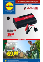 Prospectus Lidl : Accessoires automobile, jeux, salle de bain…et bien plus encore chez Lidl !