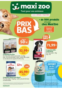 Prospectus Maxi zoo Cholet : Maxi Zoo, tout pour vos animaux - Prix Bas