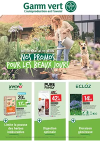 Prospectus Gamm vert LILLERS : NOS PROMOS POUR LES BEAUX JOURS
