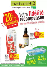 Prospectus NaturéO Amilly : Votre fidélité récompensée sur une sélection de produits