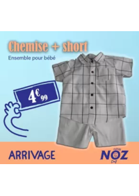Prospectus NOZ Albi : Chemise + short