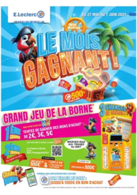 Prospectus E.Leclerc BARBEZIEUX : LE MOIS GAGNANT 2