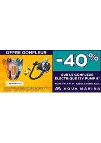 Prospectus CABESTO MANDELIEU : Offre gonfleur