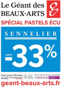 Prospectus Le Géant des Beaux-Arts STRASBOURG KOENIGSHOFFEN : Catalogue Le Géant des Beaux-Arts