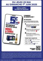 Prospectus Carrefour Market : OFFRE EXCLUSIVE APPLI : BON D’ACHAT BIERES ET CIDRES