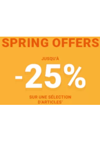 Prospectus Courir BALARUC LE VIEUX : spring offers