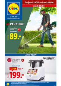 Prospectus Lidl OBERNAI : Retrouvez notre nouvelle collection mode et outils de jardinage ce jeudi 29 mai chez Lidl