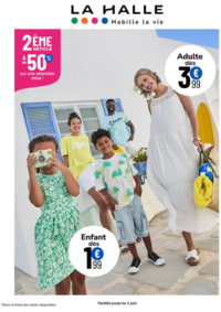 Prospectus La Halle Bondy 52 AVENUE GALLIENI - FACE A CONFORAMA SUR LA N3 : La Halle, Habille la vie