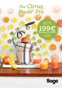 Prospectus BeDigital Trets : SAGE PROMO CITRUS PRESS PRO