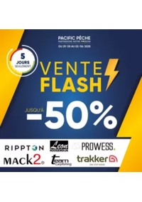 Prospectus Pacific Pêche LYON - VAULX EN VELIN : Vente Flash 100% Carpe